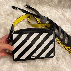 OFF-WHITE DIAG TWO TONE BAG